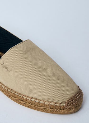 Cotton Espadrilles Saint Laurent Cotton Espadrilles Beige sla0259038
