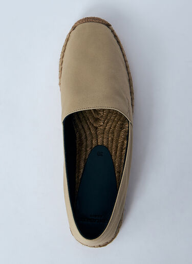 Saint Laurent Cotton Espadrilles Beige sla0259038