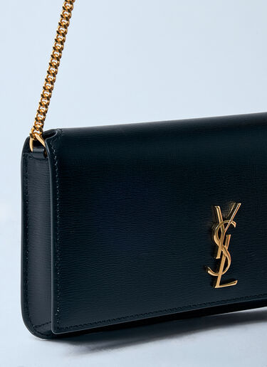 カサンドラ チェーン付きスマホケース Saint Laurent カサンドラ チェーン付きスマホケース ブラック sla0259082