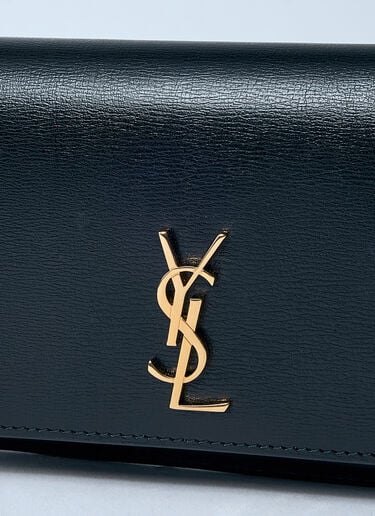 カサンドラ チェーン付きスマホケース Saint Laurent カサンドラ チェーン付きスマホケース ブラック sla0259082