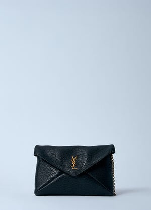 Saint Laurent Cassandre 链条钱包 黑色 sla0259089