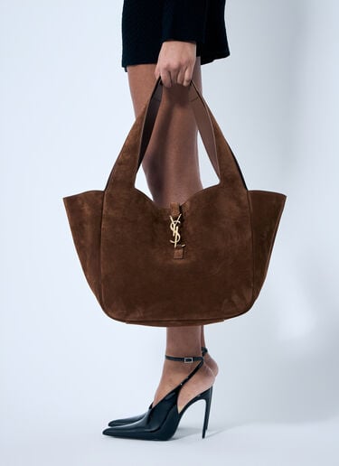 Le 5 Ã 7 Bea ショルダーバッグ Saint Laurent Le 5 Ã 7 Bea ショルダーバッグ ブラウン sla0259098
