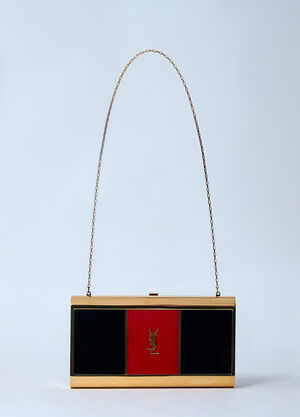 Saint Laurent MinaudiÃ¨re 金属单肩包  黑色 sla0259120
