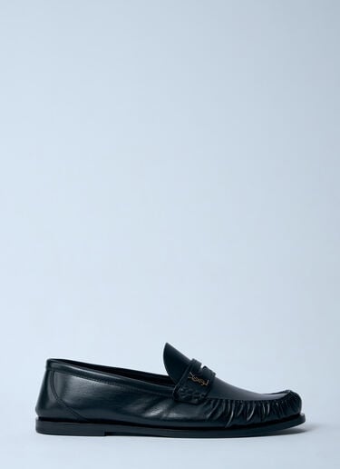 Saint Laurent Laurent 皮革乐福鞋 黑色 sla0260032