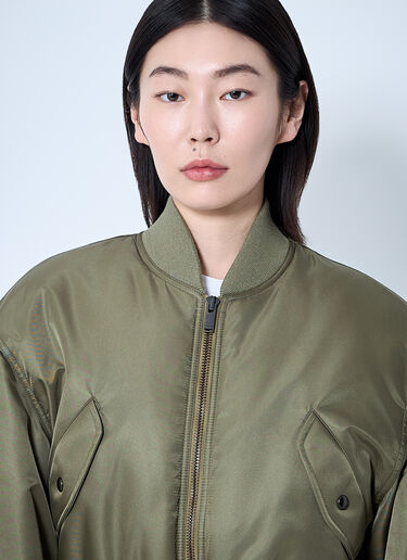 飞行员夹克 Saint Laurent 飞行员夹克 绿色 sla0260069