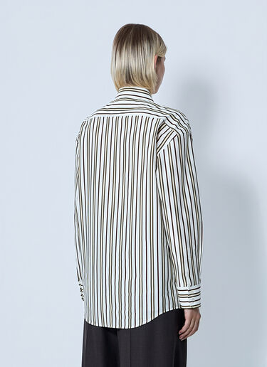 ストライプボタンダウンシャツ Saint Laurent ストライプボタンダウンシャツ グレー sla0260082