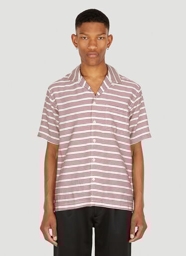 Soulland Orson 条纹衬衫 红 sld0149007