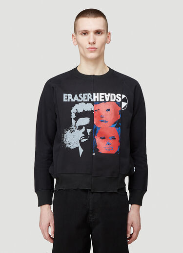 Reconstructed Eraserheads Sweatshirt The Salvages Reconstructed Eraserheads Sweatshirt Black slv0144006