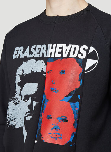 Reconstructed Eraserheads Sweatshirt The Salvages Reconstructed Eraserheads Sweatshirt Black slv0144006