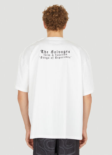 按扣 T 恤 The Salvages 按扣 T 恤 白色 slv0150007