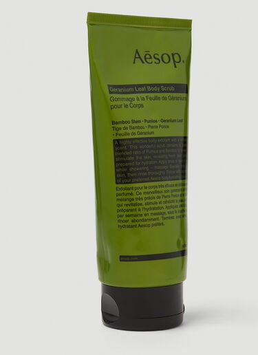 Aesop ゼラニウムリーフ ボディスクラブ ブラウン sop0349004