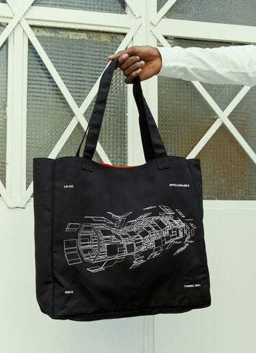 x LN-CC Store Mix Reversible Tote Bag Space Available x LN-CC Store Mix Reversible Tote Bag Black spa0154021