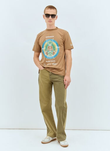 Space Available Making Space T-Shirt Brown spa0158002