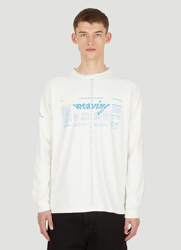 Artisan Weaving T-Shirt Space Available Artisan Weaving T-Shirt White spa0350016