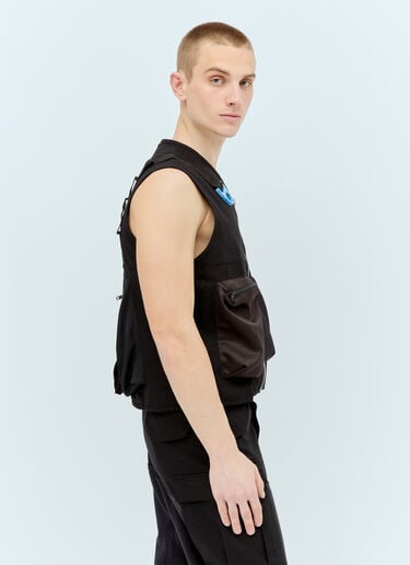 Utility Recycled Vest Space Available Utility Recycled Vest Black spa0356009