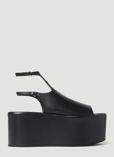 Cincin Platform Sandals Sportmax Cincin Platform Sandals Black spx0252015