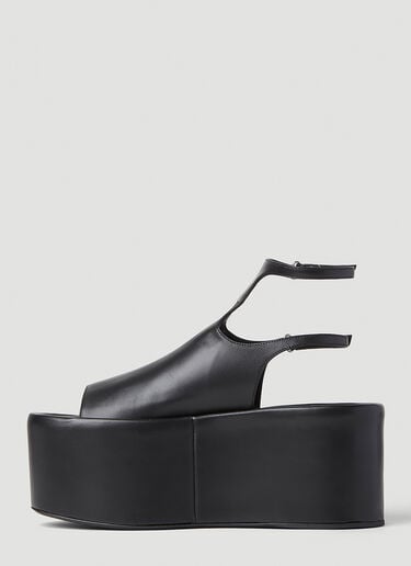 Cincin Platform Sandals Sportmax Cincin Platform Sandals Black spx0252015