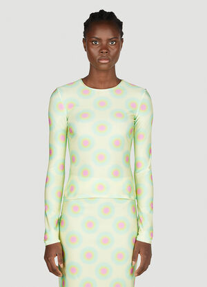 Sportmax Op Art 上衣 黄色 spx0252019