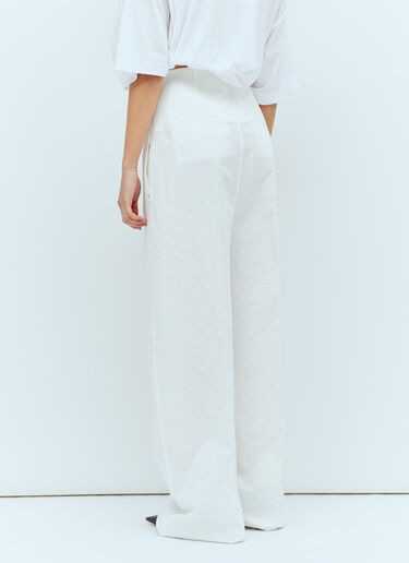 Sportmax 精裁长裤  白色 spx0256024