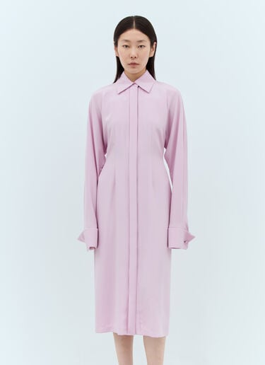 キモノスリーブシャツドレス Sportmax キモノスリーブシャツドレス ライラック spx0257004