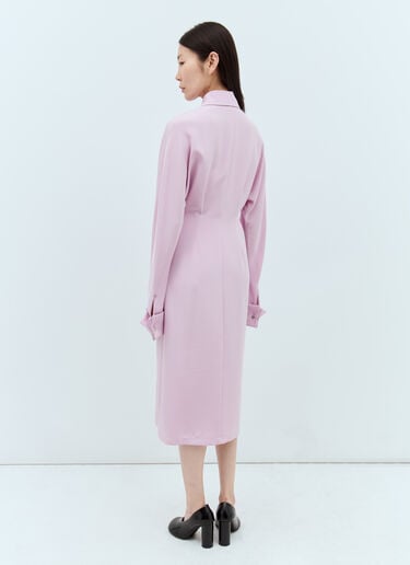 キモノスリーブシャツドレス Sportmax キモノスリーブシャツドレス ライラック spx0257004