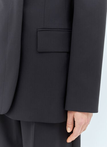 Sportmax Stretch Wool Tailored Blazer Navy spx0258012