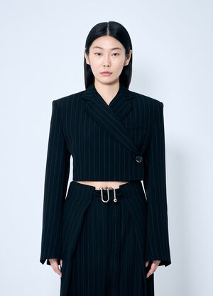 Sportmax Utopia 短款西装外套  黑色 spx0259005