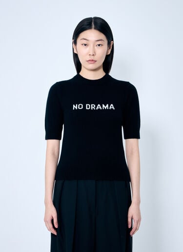 Sportmax Wool-And-Cashmere-Blend Sweater Black spx0259010