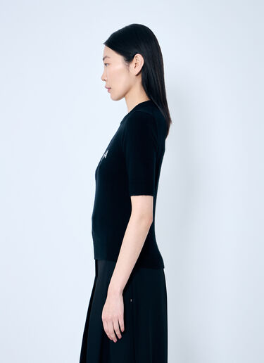 Wool-And-Cashmere-Blend Sweater Sportmax Wool-And-Cashmere-Blend Sweater Black spx0259010