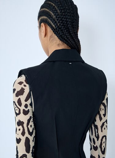 Oca Tailored Vest Sportmax Oca Tailored Vest Black spx0260005