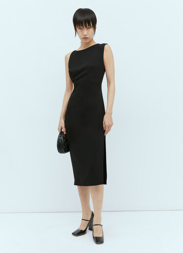 St. Agni 아크 컷아웃 드레스 블랙 sta0255003