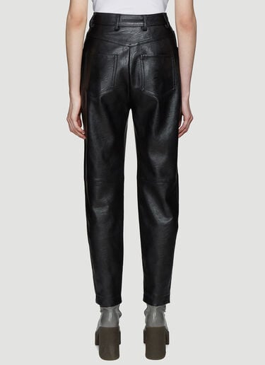 Hailey Faux Leather Trousers Stella McCartney Hailey Faux Leather Trousers Black stm0237009