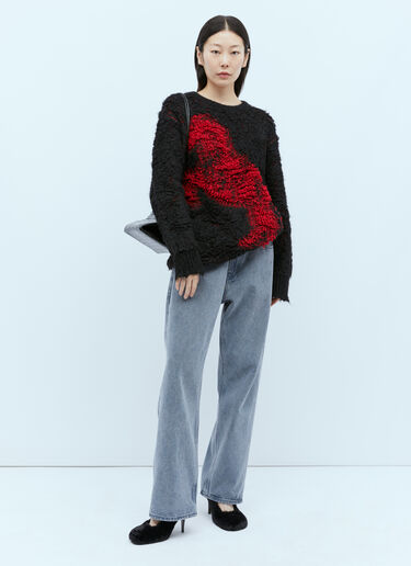 라이더 인조 모피 하이힐 Stella McCartney 라이더 인조 모피 하이힐 블랙 stm0254011