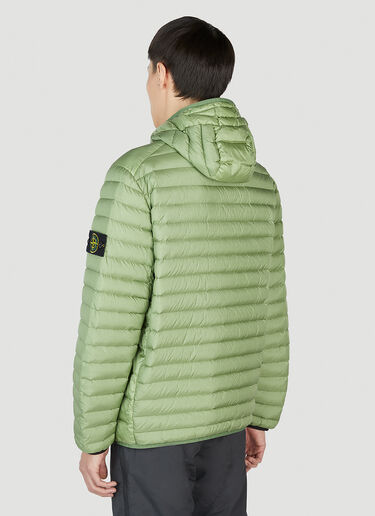 Hooded Puffer Jacket Stone Island Hooded Puffer Jacket Green sto0152017