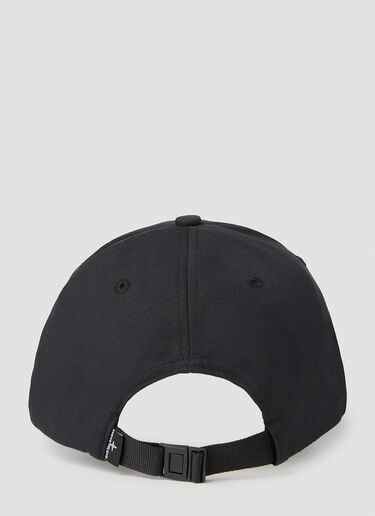 Stone Island Logo Patch Baseball Cap Black sto0152094