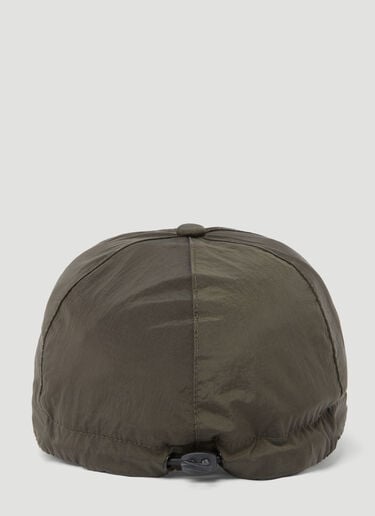Stone Island Logo Embroidery Baseball Cap Olive sto0154093