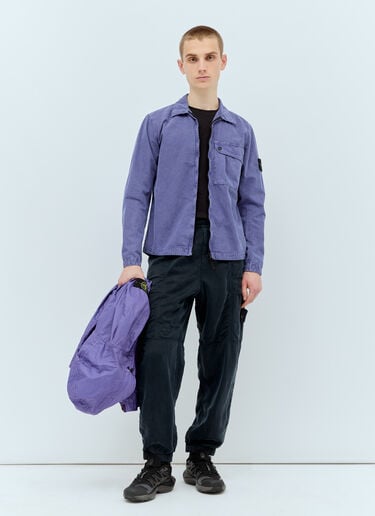 帆布夹克 Stone Island 帆布夹克 紫色 sto0156046