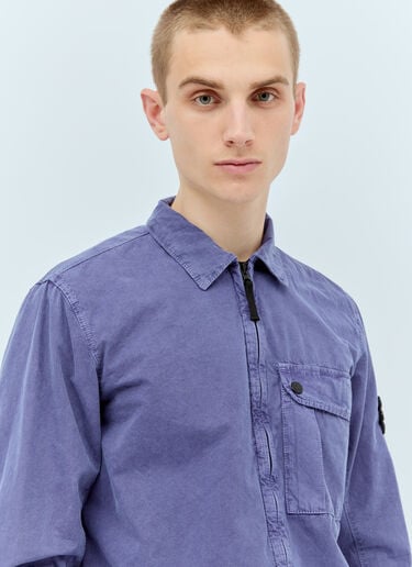 帆布夹克 Stone Island 帆布夹克 紫色 sto0156046