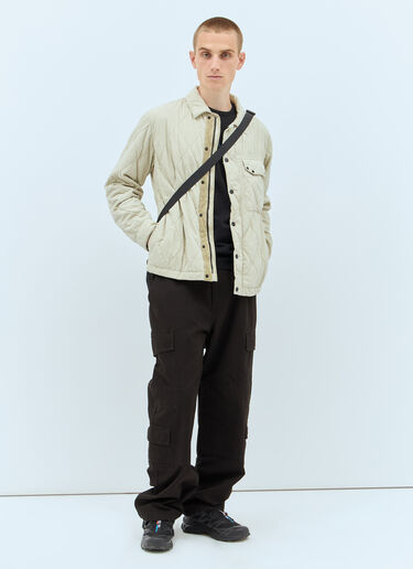 Quilted Jacket Stone Island Quilted Jacket Beige sto0158016