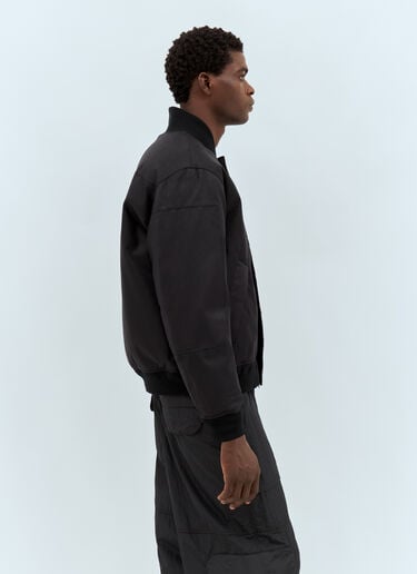 斜纹布填充夹克 Stone Island 斜纹布填充夹克 黑色 sto0158021