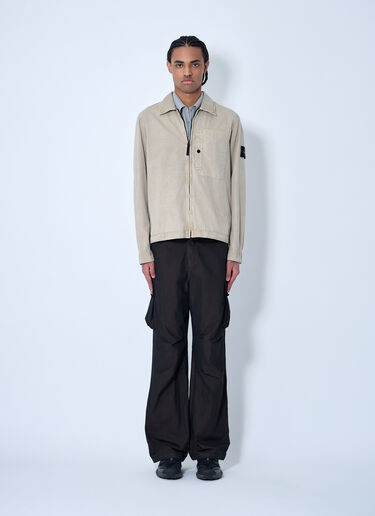 나침반 패치 셔츠 Stone Island 나침반 패치 셔츠 베이지 sto0160012