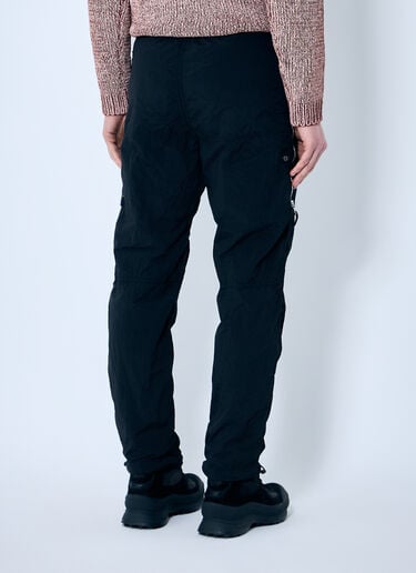 Stone Island 罗盘贴饰运动裤  黑色 sto0160016
