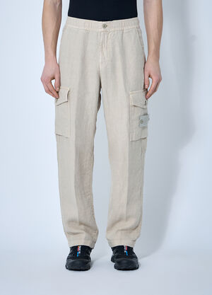 Stone Island Ghost 亚麻工装裤  米色 sto0160022