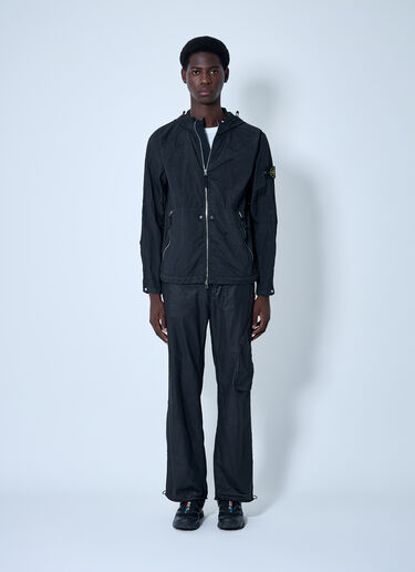 Short Parka Jacket Stone Island Short Parka Jacket Black sto0160032