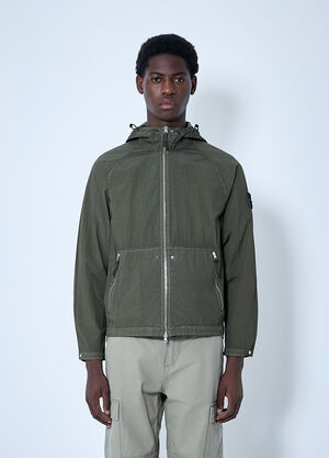 Stone Island Short Compass Patch Jacket Green sto0160033