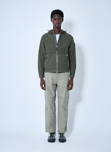 コンパスパッチショートジャケット Stone Island コンパスパッチショートジャケット グリーン sto0160033