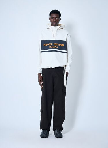 Stone Island Marina Hooded Sweatshirt Beige sto0160044