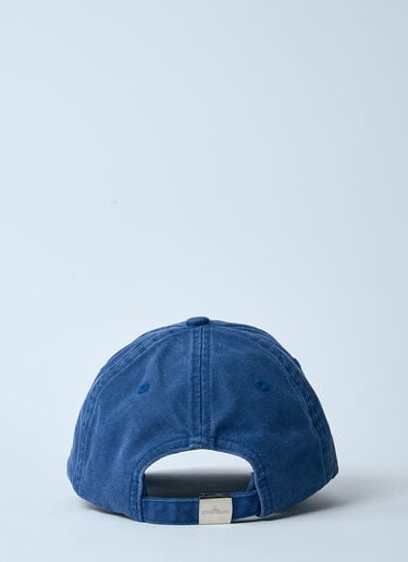 Logo Motif Baseball Cap Stone Island Logo Motif Baseball Cap Blue sto0160053