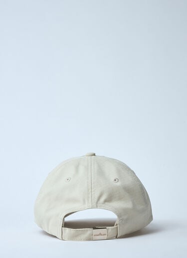 로고 모티프 베이스볼 캡 Stone Island 로고 모티프 베이스볼 캡 베이지 sto0160055