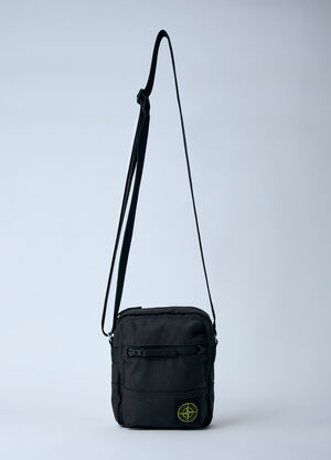 Stone Island 나침반 패치 크로스바디 백  다크 그레이 sto0160061